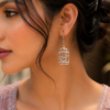 Oxidised Bird Cage Earrings | Best German Silver Hook Style Jewelry 4 Oxidised Bird Cage Earrings | Best German Silver Hook Style Jewelry