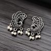 Oxidized Peacock Studs | Best Silver Plated Casual Wear Earrings For Girls