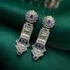 Elegant Oxidized Silver Replica Earrings | Premium Handmade Jewelry for Women