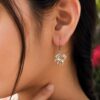German Silver Designer Horse Earrings | Oxidized Daily wear Jewelry For Girls