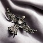 Brass Bird Ring with Stones – Best and Perfectly Designed for Every Occasion - "Blue"