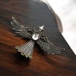 Brass Bird Ring with Stones – Best and Perfectly Designed for Every Occasion - "Yellow"