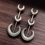 Elegant Chandbali Stud Earrings in Brass – A Perfect Statement Piece