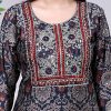 Designer Vartican Fabric Kurti Pant Set with Embroidered Chiffon Dupatta (Pack Of 4)
