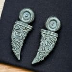 Perfectly Crafted Brass Stud Earrings - Best for an Elegant Look