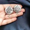 Perfect Brass Oxidised Mantra Stud Earrings with intricate detailing, blending traditional elegance and modern charm, ideal for ethnic and casual wear