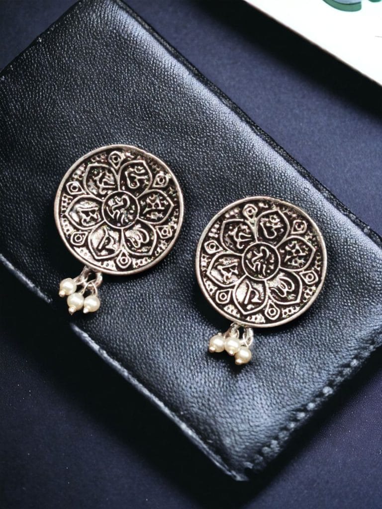 Bulk 1282 German Silver Stud Earrings: The Best Elegant Statement Piece