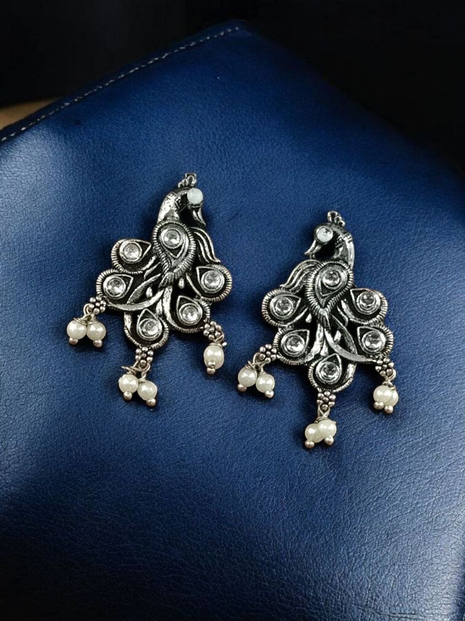 Brass Peacock Stone Stud – Perfect for Every Occasion 10 Brass Peacock Stone Stud – Perfect for Every Occasion - Image 10