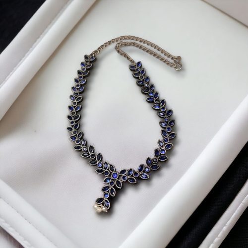 Premium Brass Stone Necklace – A Perfect Designed Statement Piece - Image 2
