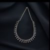 Silver Plated Choker Necklace – Elegant Jewelry for Casual & Ethnic Wear.