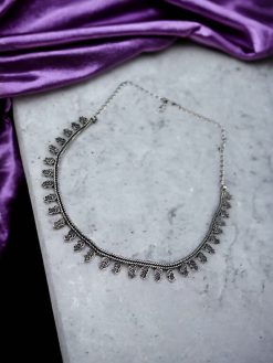 Ethnic Antique Design Choker Necklace – Lightweight & Comfortable Jewelry.