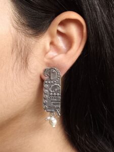 Premium Quality Parrot Design Stud Earrings For Girls