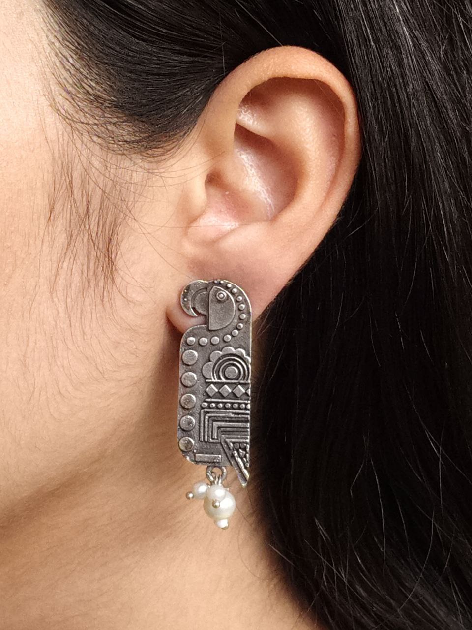 Premium Quality Parrot Design Stud Earrings For Girls 1 Premium Quality Parrot Design Stud Earrings For Girls