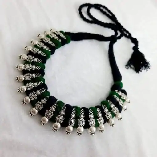 Traditional Adjustable Thread Choker Necklace For Women – Ethnic German ...