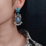 Graceful Monalisa Stone Bird Dangler Earrings – Ethnic & Daily Wear Jewelry
