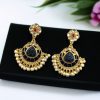 Traditional Kundan Meenakari Chandbali Earrings | Perfect For Wedding Season Jewellery