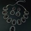 Gold Plated Kundan Choker Necklace Set For Girls | Best Gift For Wedding Season
