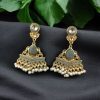 Gold Plated Kundan Meena Earrings | Best Indian Festival's Jewelry For Girls