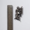 German silver elephant pendant for DIY jewelry.