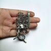 German silver elephant pendant for DIY jewelry.