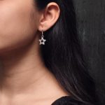 Handcrafted Star Dangler Earrings – Perfect Hook Style Jewelry for Girls