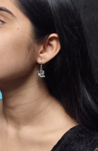 Unique Style Snail Hook Earrings – Silver Plated Dangler Jewelry