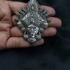German Silver Maa Durga Pendant for DIY Jewelry Making