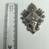 German Silver Maa Durga Pendant for DIY Jewelry Making
