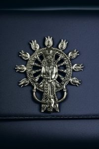 DIY Jewelry Making Maa Durga Pendant – Oxidized German Silver Material