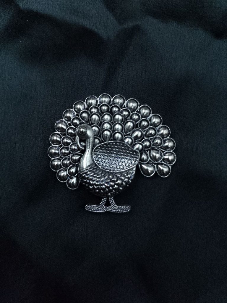 Bulk 1008 Antique Finish German Silver Peacock Pendant – Perfect Making for DIY Jewelry,