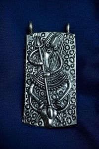 Silver Plated Shiva Pendant – Premium DIY Jewelry Making Raw Material
