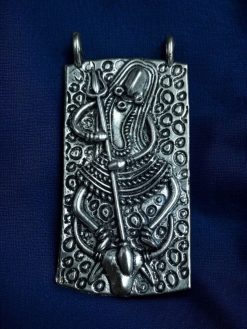 Silver Plated Shiva Pendant for DIY Jewelry Making