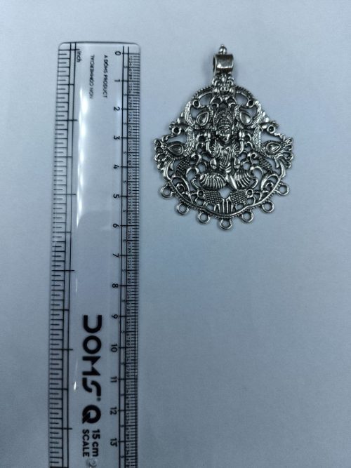 Traditional German Silver Maa Durga Pendant for DIY Jewelry
