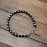 Casual Wear Crystal Anklet with Silver Look Finish – Beautiful Stone Design