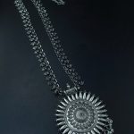 Best Traditional Long Necklace with Pearl Work – Oxidized Silver Plated Ethnic Jewelry