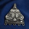 Oxidized Peacock Pendant