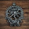 Handcrafted Shiva Pendant in German Silver