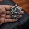 Handcrafted Shiva Pendant in German Silver