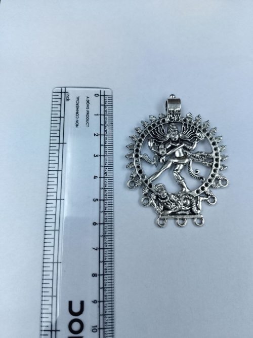 Handcrafted Shiva Pendant in German Silver