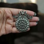 Premium DIY Peacock Pendant: Beautiful Crafting with German Silver