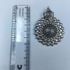 Round German Silver DIY Pendant for Jewelry Making