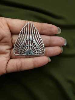 German silver charms for earring DIY jewelry making