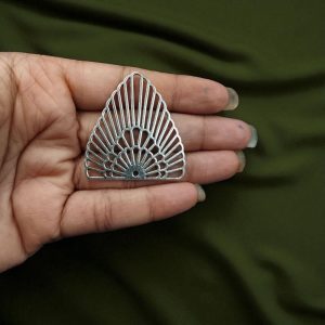 German Silver Charms for Earrings – DIY Jewelry Raw Material for Handmade Crafts