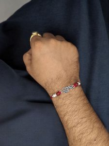 Handmade Oxidized Shiv Rakhi | Silver Plated 2025 Raksha Bandhan Unique Rakhis