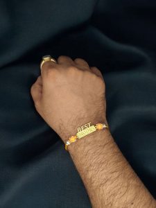 Premium Gold Plated Best Brother Rakhi – Raksha Bandhan Rakhis for Bro