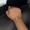 Gold-plated Om Rakhi for brother, Raksha Bandhan