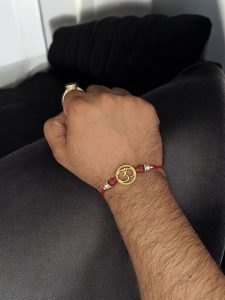 Raksha Bandhan Om Rakhi | Gold Plated Best Design for Beloved Brother