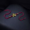Gold plated Veera Rakhi for brother, Raksha Bandhan 2025.