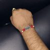 Oxidized silver plated best brother Rakhi for brother, trendy design 2025