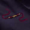 Gold plated Lord Shiv Rakhi for brother.